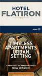 Mobile Screenshot of hotelflatiron.com